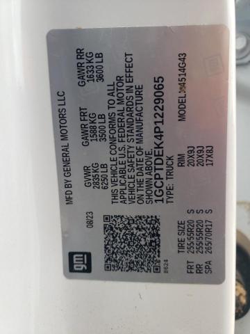 2023 CHEVROLET COLORADO Z 1GCPTDEK4P1229065