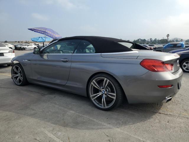 BMW 650 I 2012 gray converti gas WBALZ3C57CDL71694 photo #3