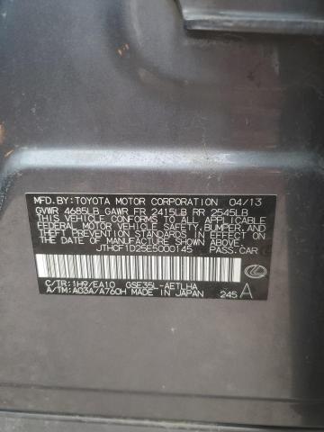 2014 LEXUS IS 250 - JTHCF1D25E5000145