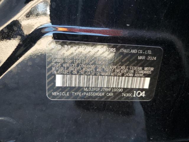 2024 MITSUBISHI MIRAGE G4 ML32FUFJ7RHF10090