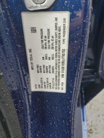2020 TESLA MODEL 3 - 5YJ3E1EB5LF795793