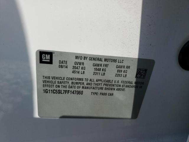 2015 CHEVROLET MALIBU 1LT - 1G11C5SL7FF147060