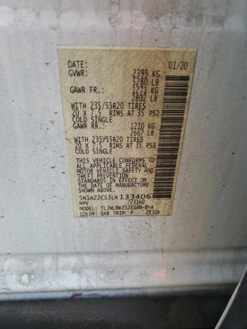 2020 NISSAN MURANO SL 5N1AZ2CS3LN133406