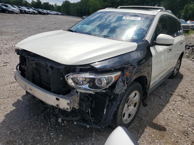 INFINITI QX60 HYBRI 2014 white  hybrid engine 5N1CL0MM0EC518094 photo #1