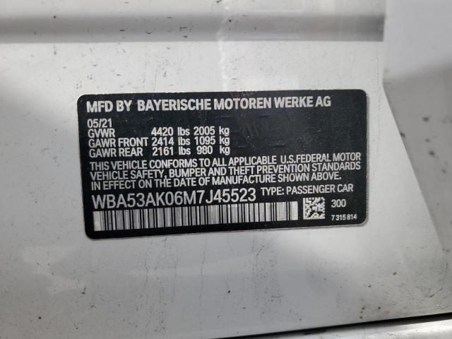 2021 BMW 228I WBA53AK06M7J45523