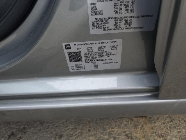 2025 CHEVROLET SILVERADO K1500 RST 2GCUKEED1S1131725