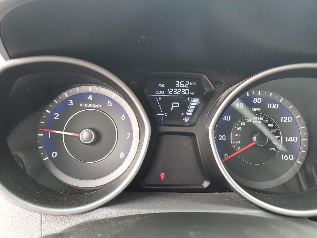 Lot #3216465448 2013 HYUNDAI ELANTRA GL