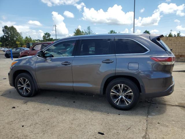 TOYOTA HIGHLANDER 2016 charcoal 4dr spor gas 5TDJKRFH0GS351515 photo #3