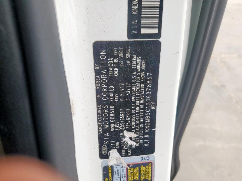 2018 KIA SEDONA LX - KNDMB5C13J6378857