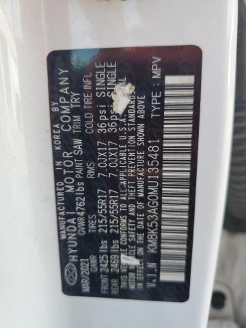 2021 HYUNDAI KONA ULTIM - KM8K53AG0MU135481