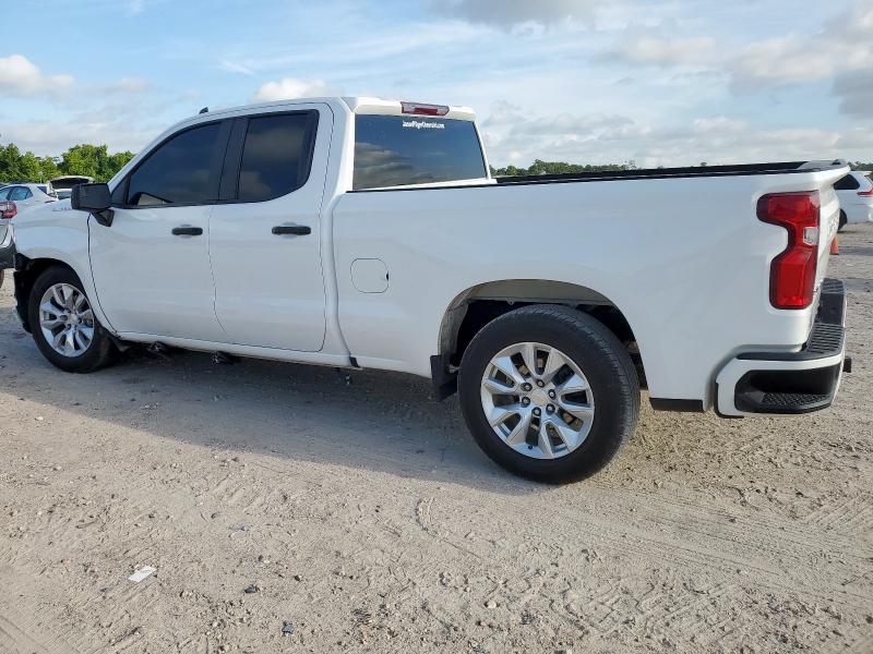CHEVROLET SILVERADO 2021 white  gas 1GCRWBEK3MZ372591 photo #3