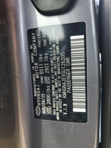 2016 HYUNDAI GENESIS 3. - KMHGN4JEXGU126205