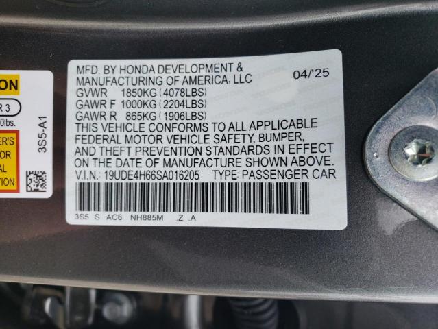 2025 ACURA INTEGRA A- 19UDE4H66SA016205