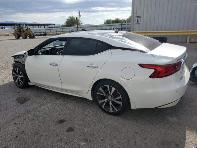NISSAN MAXIMA 3.5 2017 white  gas 1N4AA6AP3HC408444 photo #3