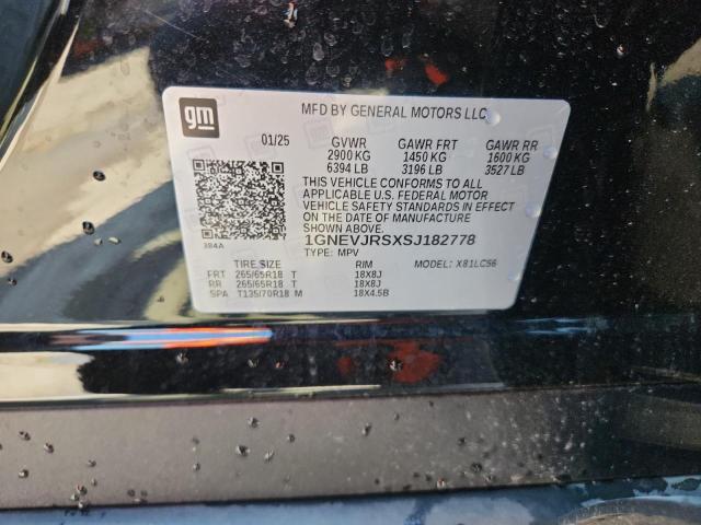 2025 CHEVROLET TRAVERSE Z - 1GNEVJRSXSJ182778