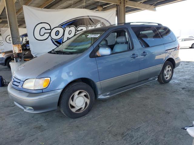 TOYOTA SIENNA LE 2003 blue  gas 4T3ZF13C53U522298 photo #1