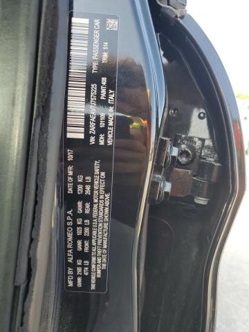 2018 ALFA ROMEO GIULIA QUA ZARFAEAV7J7575225