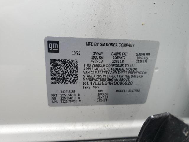 2024 BUICK ENVISTA SP - KL47LBE24RB096920