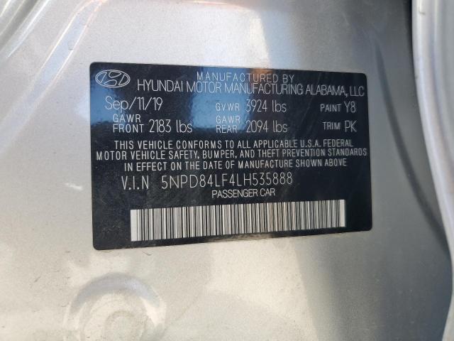 2020 HYUNDAI ELANTRA SE - 5NPD84LF4LH535888