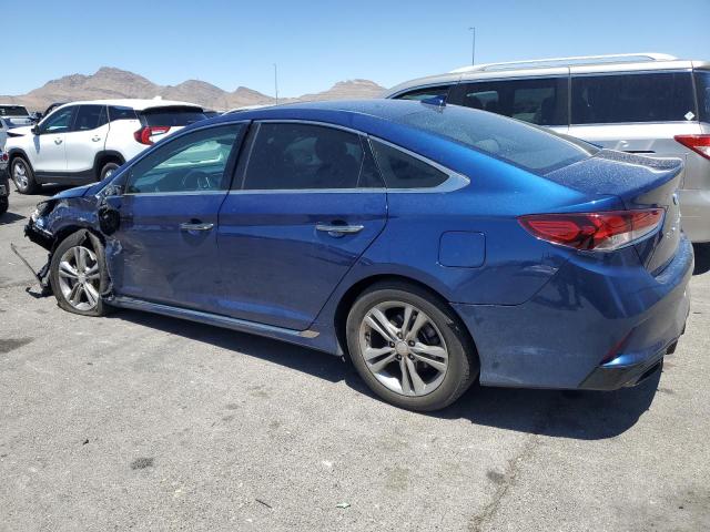 HYUNDAI SONATA SPO 2018 blue  gas 5NPE34AF4JH606428 photo #3