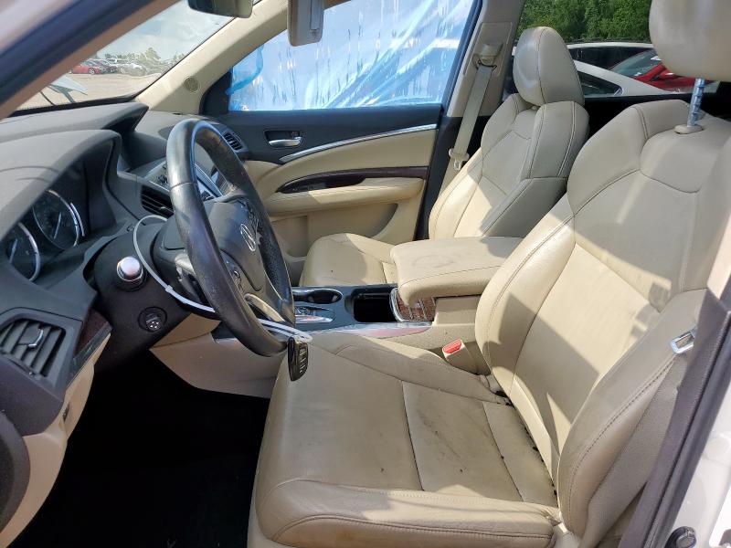 2017 ACURA MDX TECHNO - 5FRYD3H52HB003907