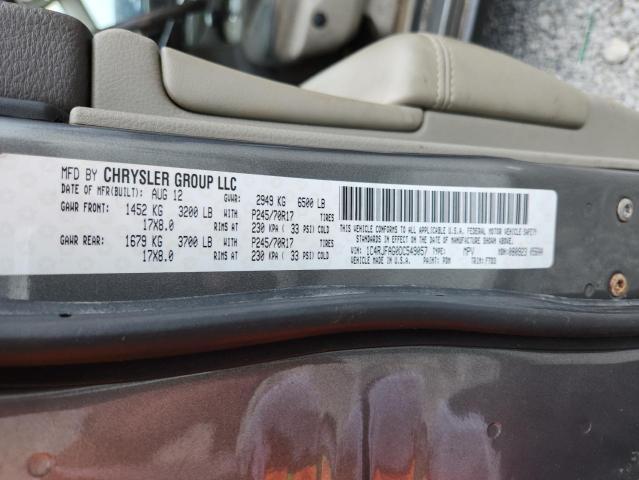 2013 JEEP GR CHER - 1C4RJFAG0DC549057