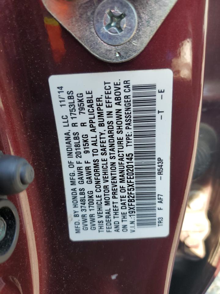 Honda Civic lx 2015