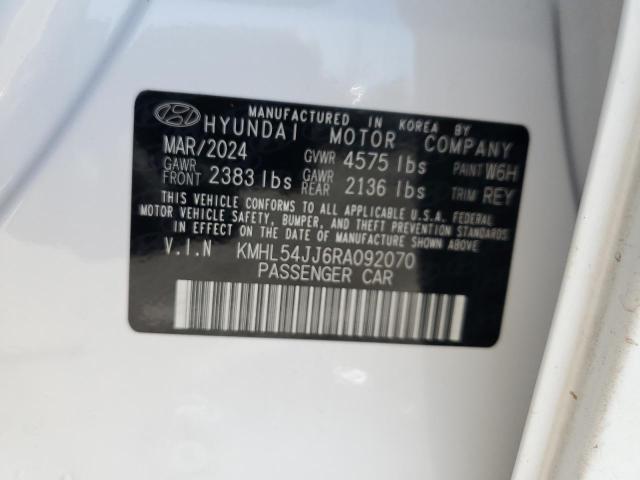 2024 HYUNDAI SONATA HYB KMHL54JJ6RA092070