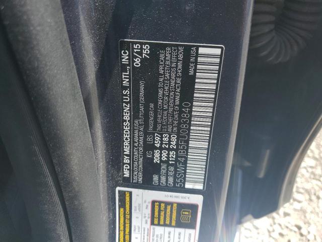 2015 MERCEDES-BENZ C 300 55SWF4JB5FU083840