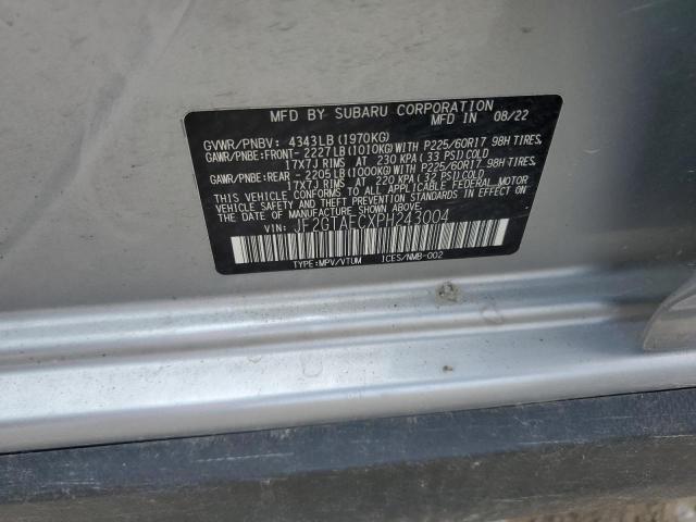 2023 SUBARU CROSSTREK JF2GTAECXPH243004