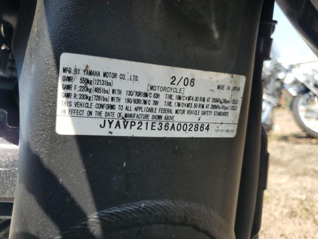 2006 YAMAHA XV1900 A JYAVP21E36A002864