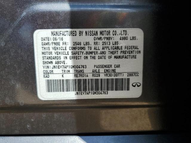 2016 INFINITI Q50 PREMIU JN1EV7AP1GM304763