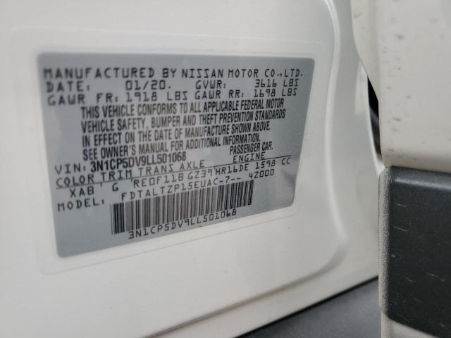 2020 NISSAN KICKS SR 3N1CP5DV9LL501068
