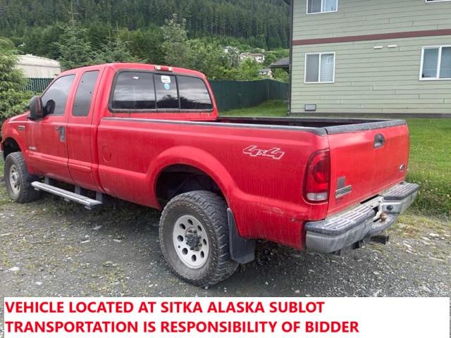 FORD F250 SUPER 2006 red 4dr ext diesel 1FTSX21P26EC03706 photo #3
