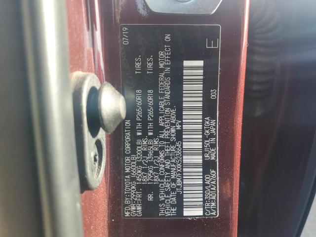 2019 LEXUS GX 460 JTJBM7FXXK5238645