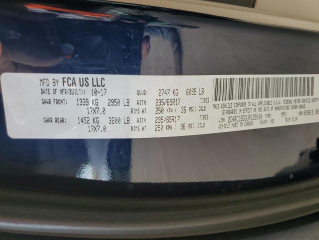 2018 CHRYSLER PACIFICA T 2C4RC1BG3JR129100