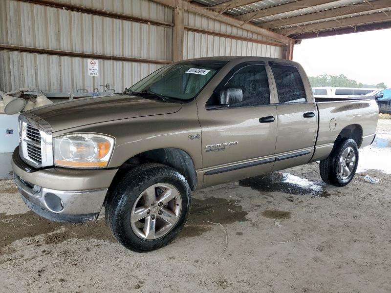 DODGE RAM 1500 S 2006 beige crew pic gas 1D7HU18246S691247 photo #1