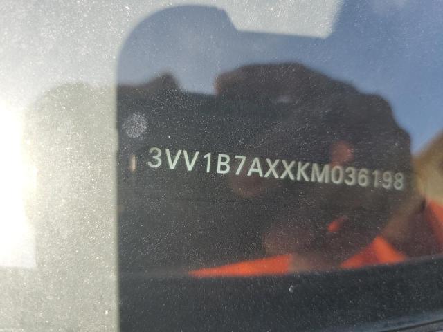 2019 VOLKSWAGEN TIGUAN S - 3VV1B7AXXKM036198