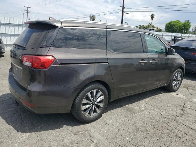 KIA SEDONA EX 2015 charcoal sports v gas KNDMC5C18F6036129 photo #4