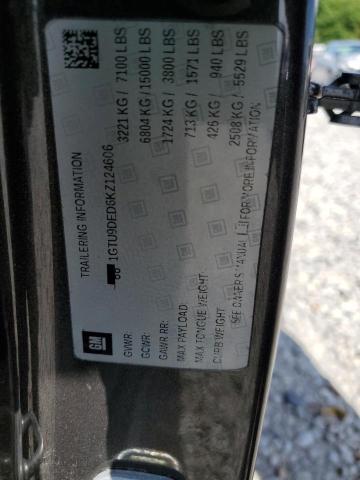 2019 GMC SIERRA K15 1GTU9DED6KZ124606