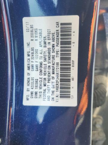 2017 HONDA ACCORD LX 1HGCR2F34HA173186