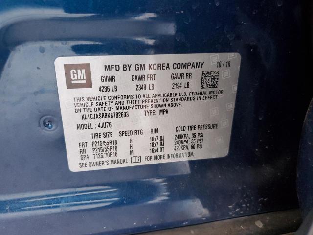 2019 BUICK ENCORE PRE KL4CJASB8KB782693