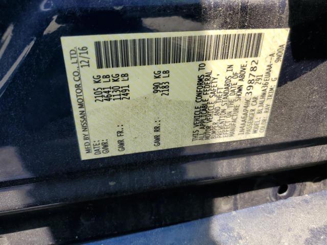 2017 NISSAN MAXIMA 3.5 - 1N4AA6AP4HC398782