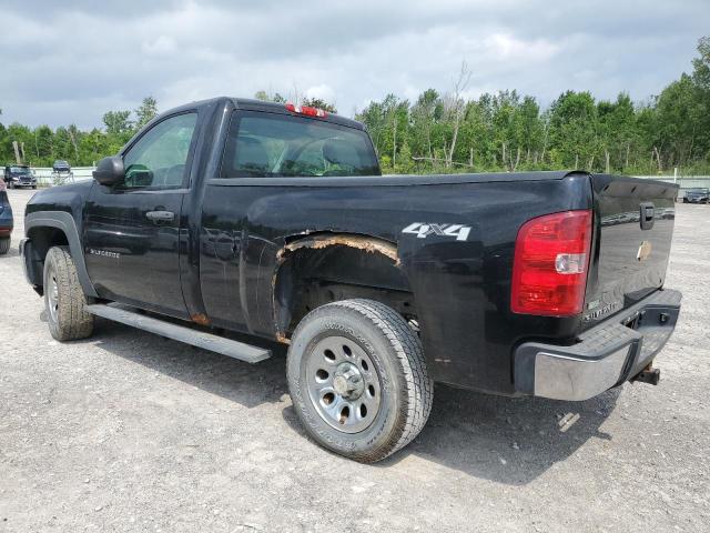 CHEVROLET SILVERADO 2012 black pickup flexible fuel 1GCNKPE08CZ136894 photo #3