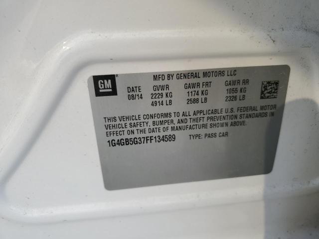 2015 BUICK LACROSSE 1G4GB5G37FF134589