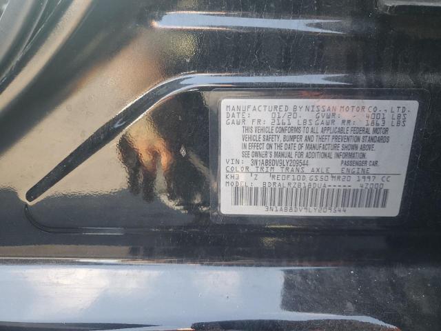 2020 NISSAN SENTRA SR 3N1AB8DV9LY209544