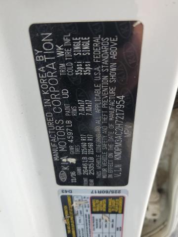 2017 KIA SPORTAGE L - KNDPM3AC2H7217954