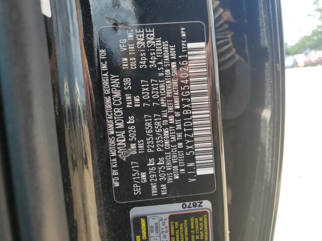 2018 HYUNDAI SANTA FE S - 5XYZTDLBXJG540261