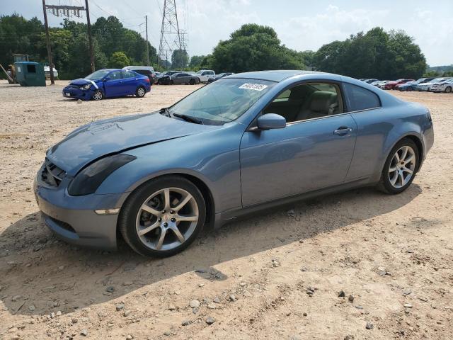 INFINITI G35 2005 blue  gas JNKCV54E45M404659 photo #1