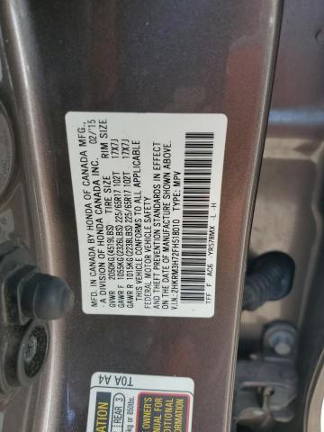 2015 HONDA CR-V EXL 2HKRM3H72FH518010